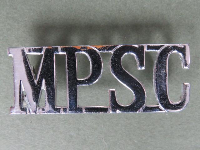 British Army Military Provost Staff Corps Shoulder Title