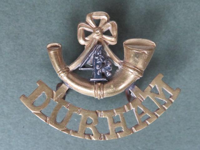 British Army 4th Battalion Durham Light Infantry Officers' Shoulder Titles