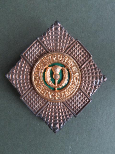 British Army The Royal Scots Warrant Officers' & SNCO's Cap Badge