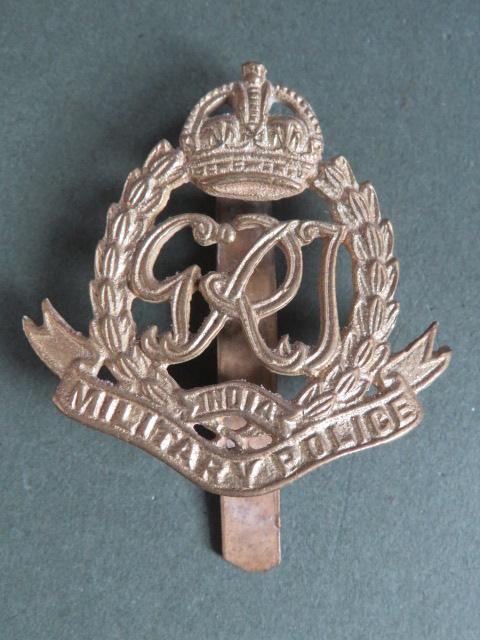 India Army Pre 1947 Military Police Cap Badge