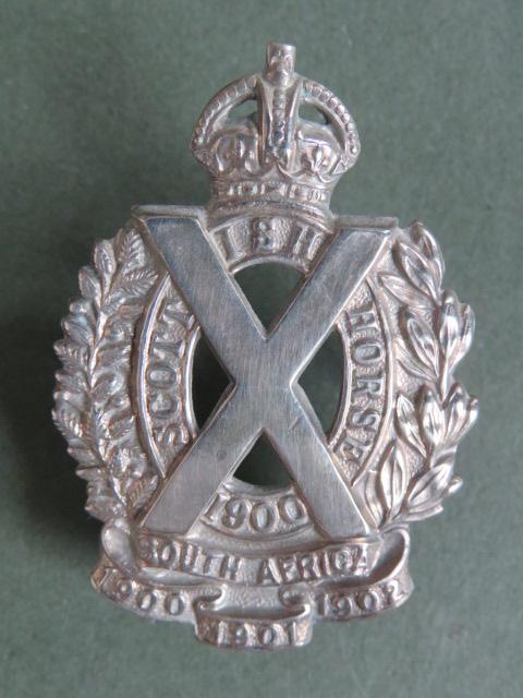 British Army The Scottish Horse Cap Badge