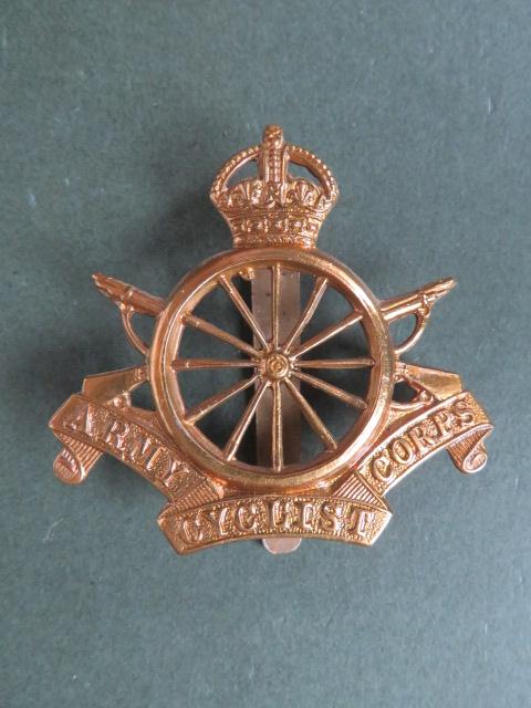 British Army WW1 Army Cyclist Corps Cap Badge