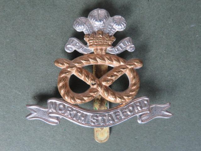 British Army The North Staffordshire Regiment (The Prince of Wales's) Cap Badge