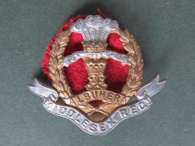 British Army The Middlesex Regiment Cap Badge