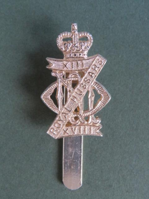 British Army The 13th/18th Royal Hussars (Queen Mary's Own) Cap Badge