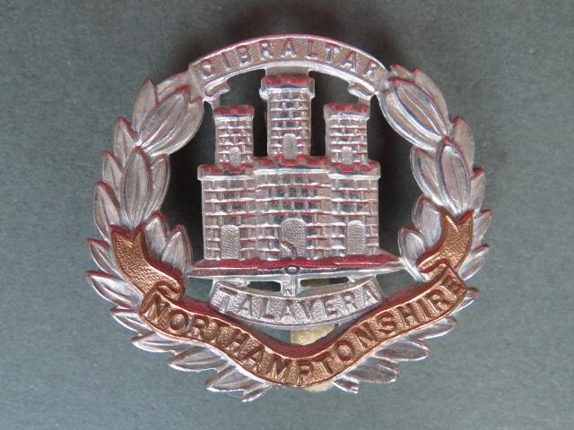 British Army The Northamptonshire Regiment Cap Badge