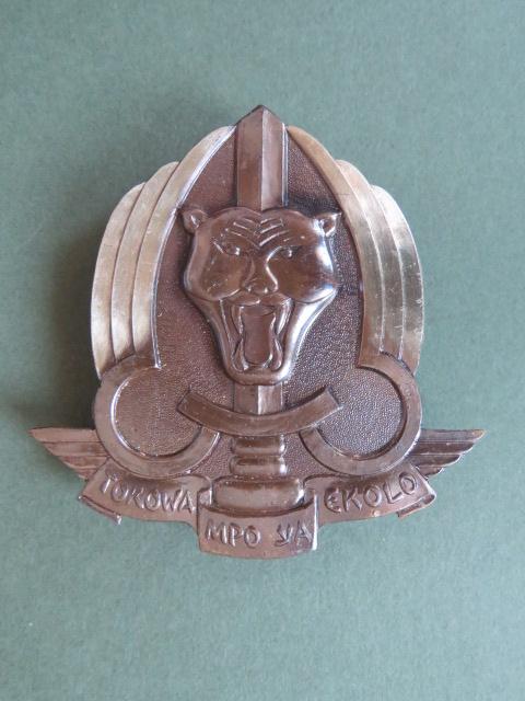 Zaire Army Parachute Commando Beret Badge