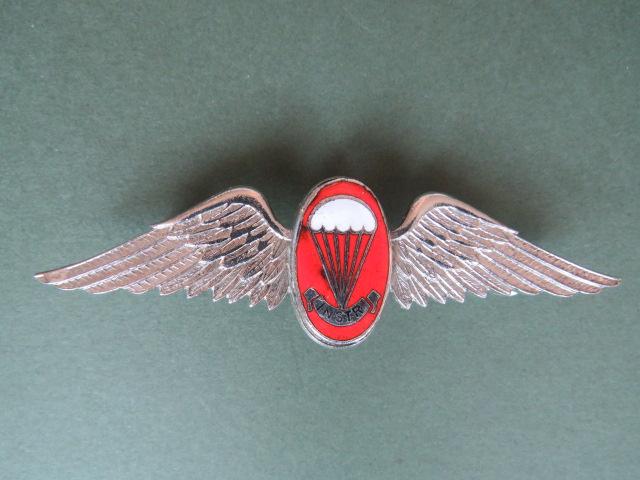 South Africa Freefall Parachute Instructor Wings