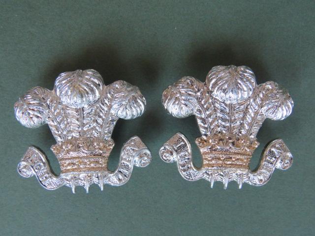 British Army The 3rd Dragoon Guards (Prince of Wales's) Collar Badges