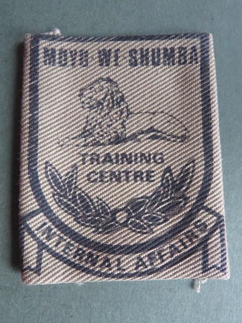 Rhodesia Army Internal Affairs Chikurubi Training Centre Shoulder Flash