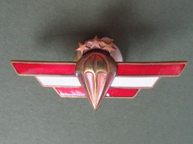 Latvia Army 3rd Class Parachute Wings