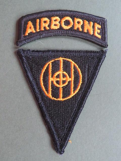 USA Army 83rd Infantry Division Shoulder Patch & Airborne Tab