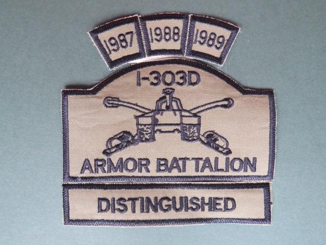 USA Army I Company, 303rd Armoured Battalion, Oregon Reserve Tank Crew Patch