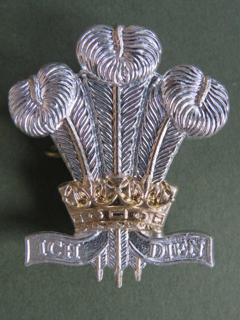 British Army The Royal Regiment of Wales Cap Badge