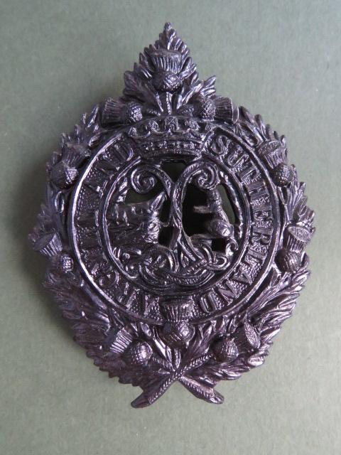British Army The Argyll & Sutherland Highlanders Cap Badge