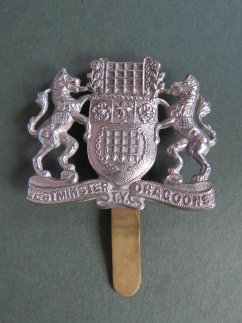 British Army Westminster (Yeomanry) Dragoons Cap Badge