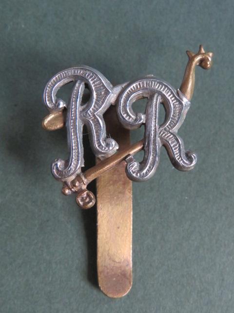 British Army The City of London Yeomanry (Rough Riders) Field Service Cap Badge
