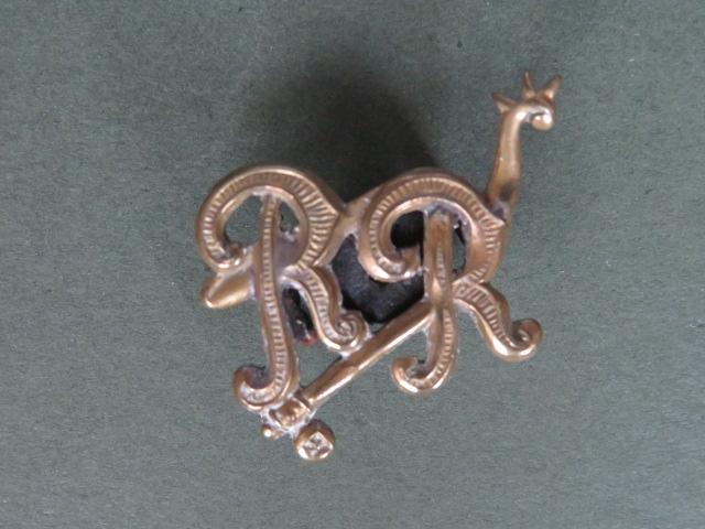 British Army The City of London Yeomanry (Rough Riders) Collar Badge
