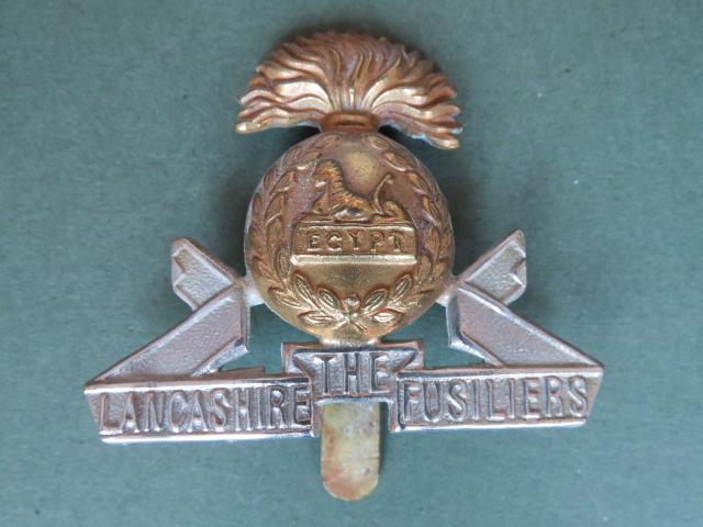 British Army The Lancashire Fusiliers Cap Badge