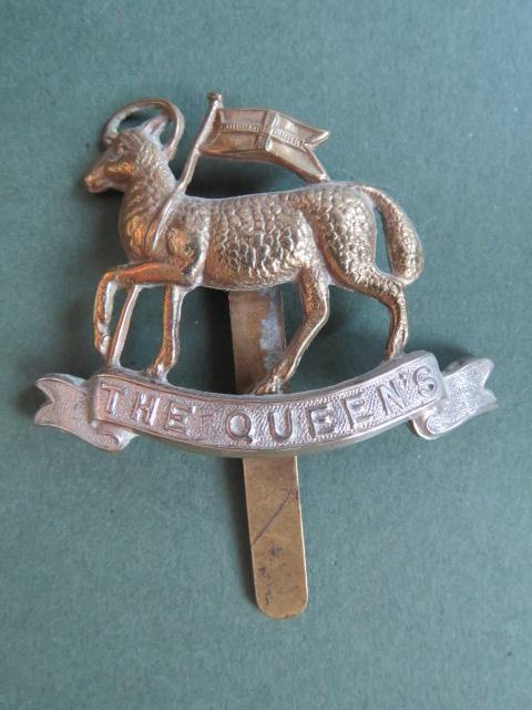 British Army The Queen's Royal Regiment (West Surrey) Cap Badge