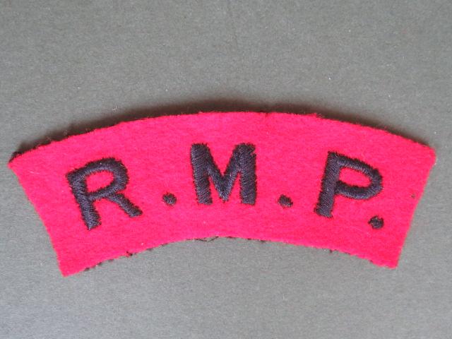 British Army WW2 Royal Military Police Shoulder Title