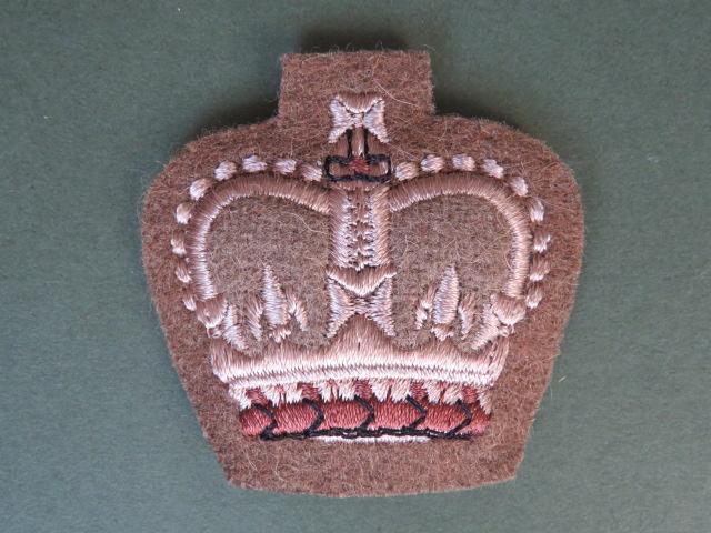 British Army Guards Division Warrant Officer Class 2 (CSM) Rank Badge