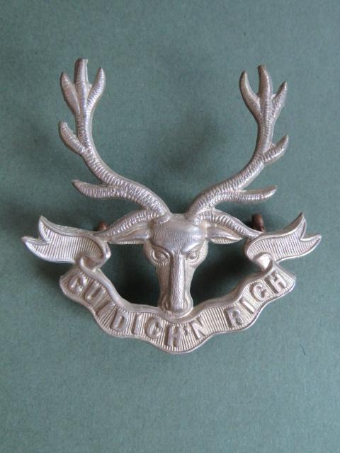 British Army The Seaforth Highlanders Glengarry Badge
