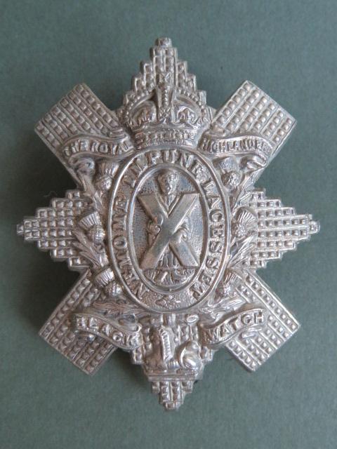 British Army Pre 1938 The Black Watch Glengarry Badge