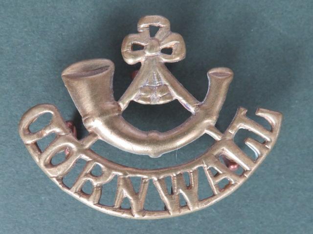 British Army The Duke of Cornwall's Light Infantry Shoulder Title