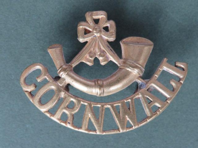 British Army The Duke of Cornwall's Light Infantry Shoulder Title