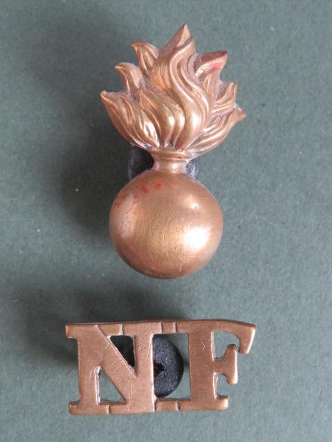 British Army The Northumberland Fusiliers Shoulder Title