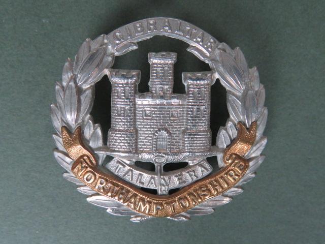 British Army The Northamptonshire Regiment Cap Badge