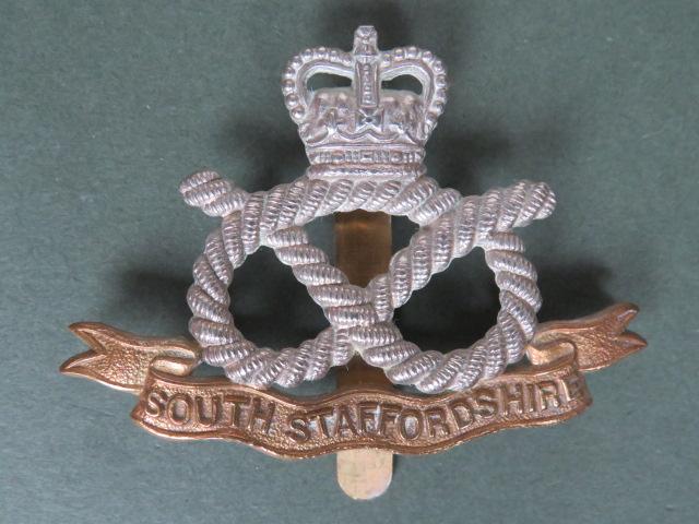British Army The South Staffordshire Regiment Cap Badge