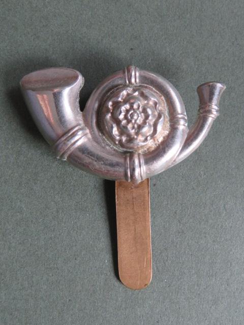 British Army The King's Own Yorkshire Light Infantry Post 1938 Cap Badge