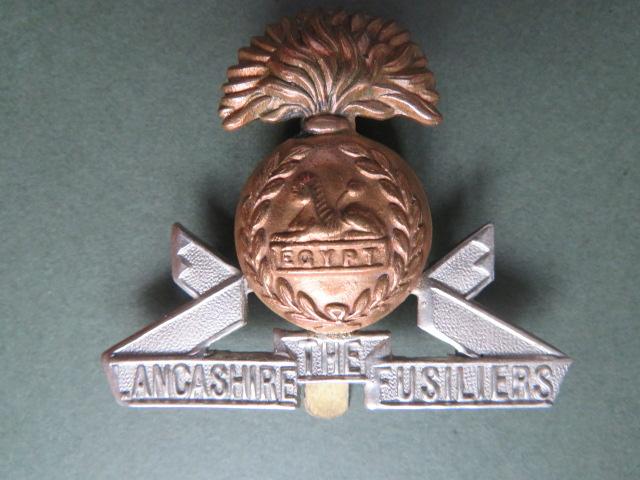 British Army The Lancashire Fusiliers Cap Badge