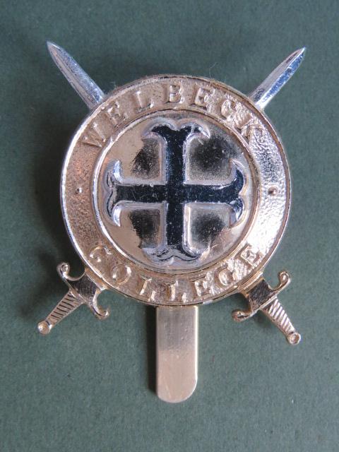 British Army Welbeck College Cap Badge