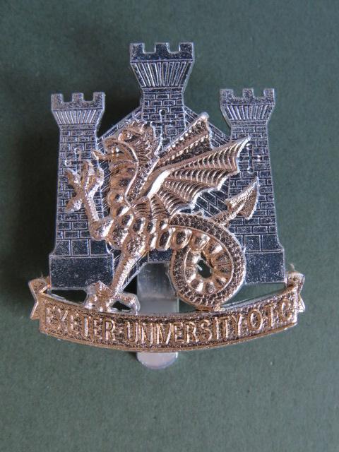 British Army Exeter University Officer Training Corps Cap Badge