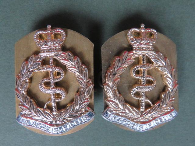 British Army Royal Army Medical Corps Collar Badges