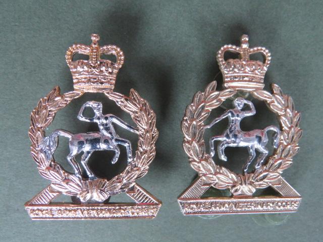 British Army Royal Army Veterinary Corps Collar Badges