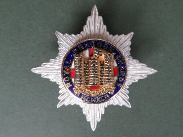 British Army The Royal Dragoon Guards No 1 Dress Hat Cap Badge