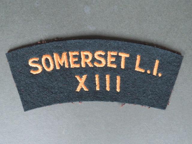 British Army Post WW2 Somerset Light Infantry Shoulder Title